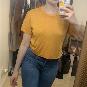 Forever21 Burnt Orange Crop Top